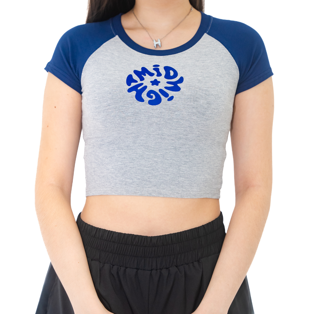★ROCKCAKE★ Dot Raglan Top JUNKYARD Ragdoll Raglan Longsleeve Olive green | Women