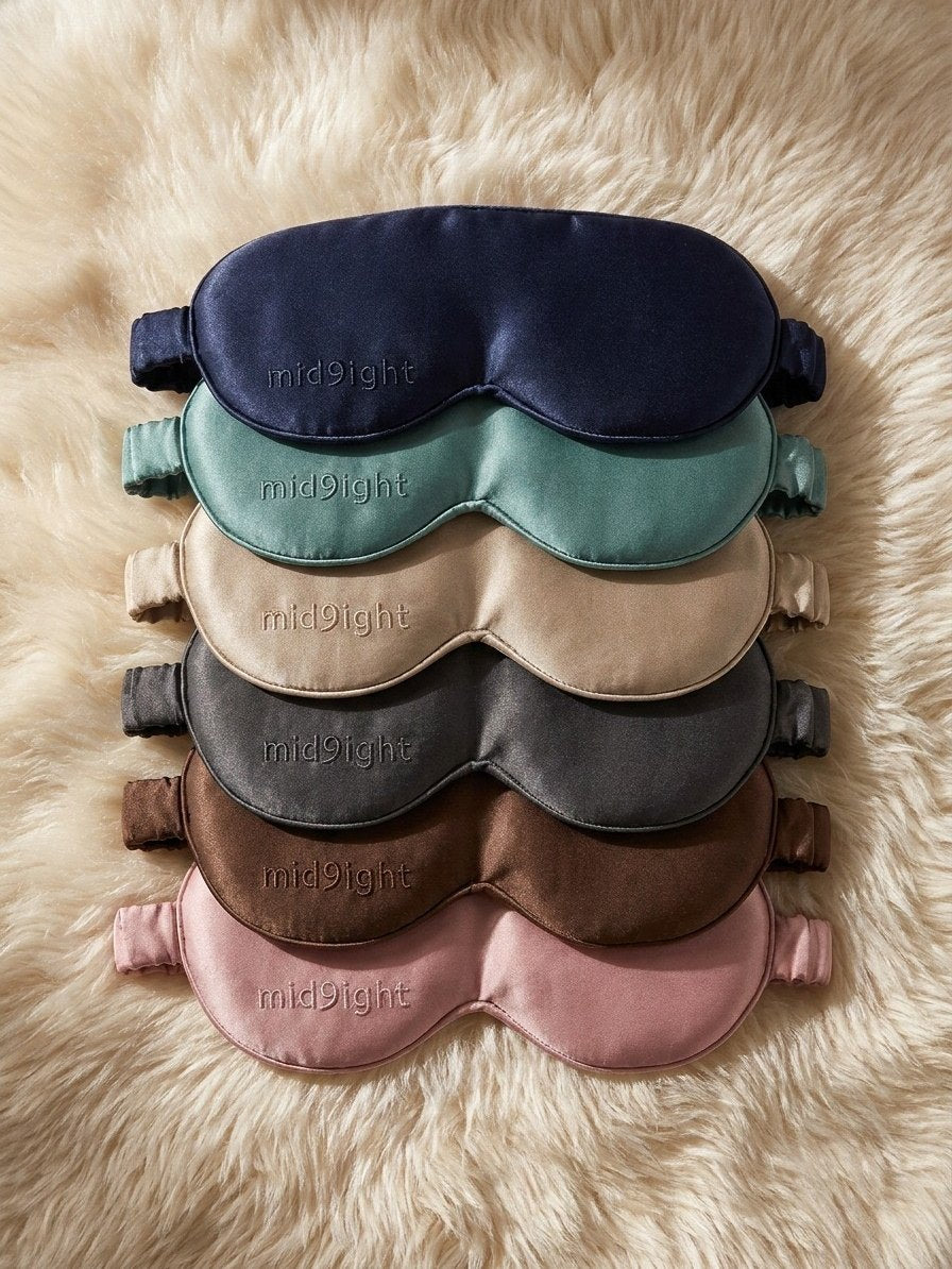 Deluxe eye mask in six colours