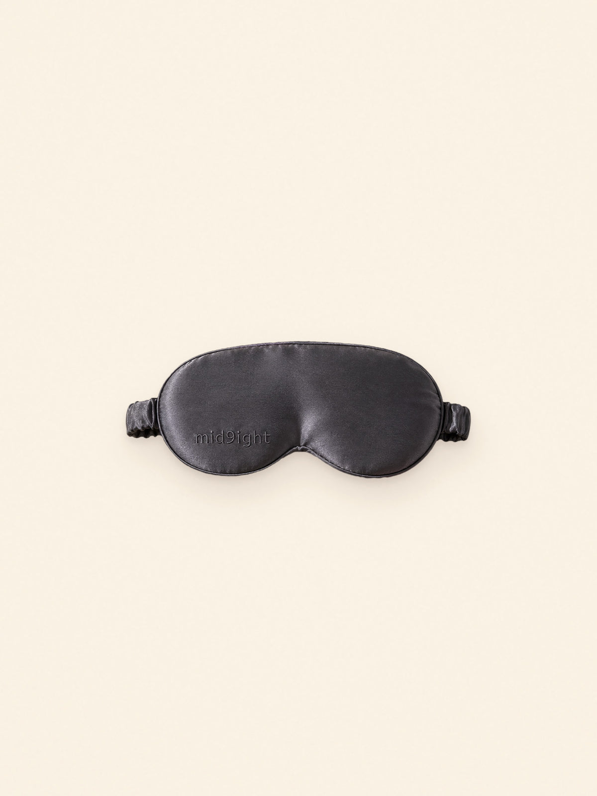Deluxe eye mask in Charcoal