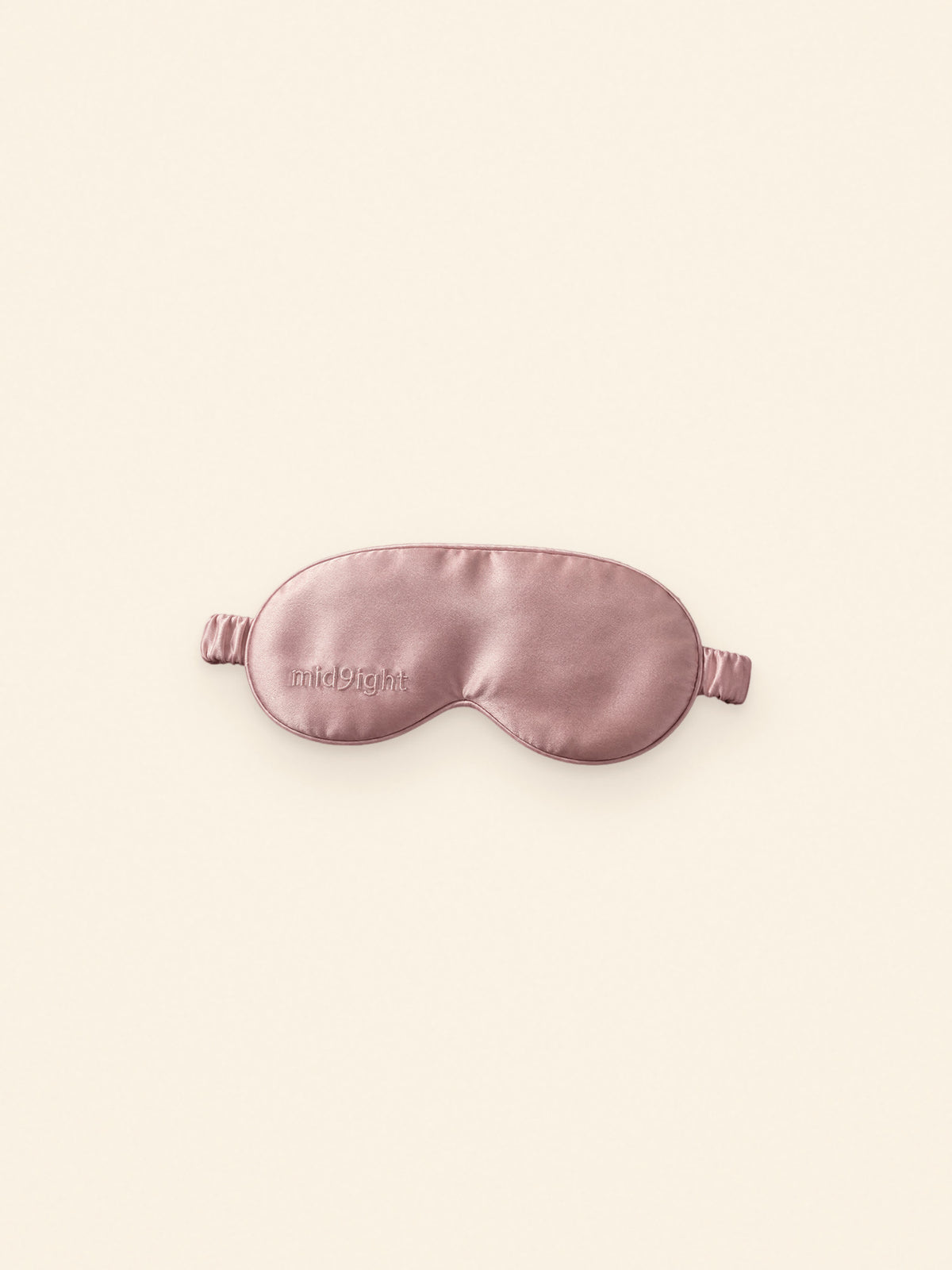 Deluxe eye mask in Dusty Rose