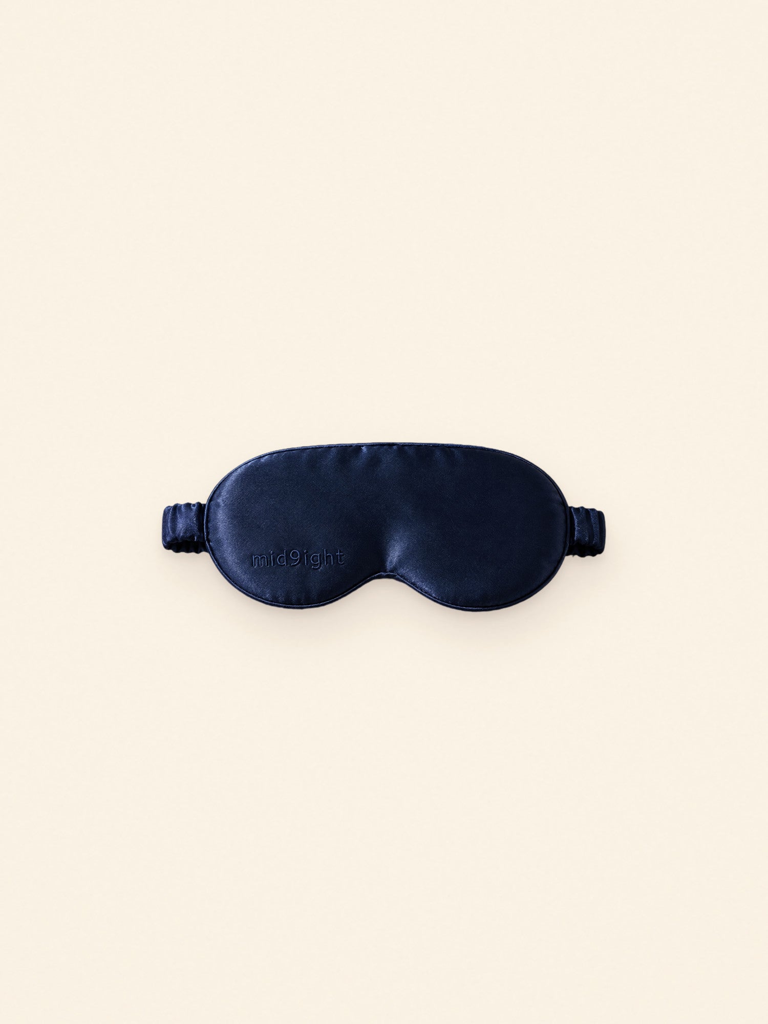 Deluxe eye mask in Midnight Blue