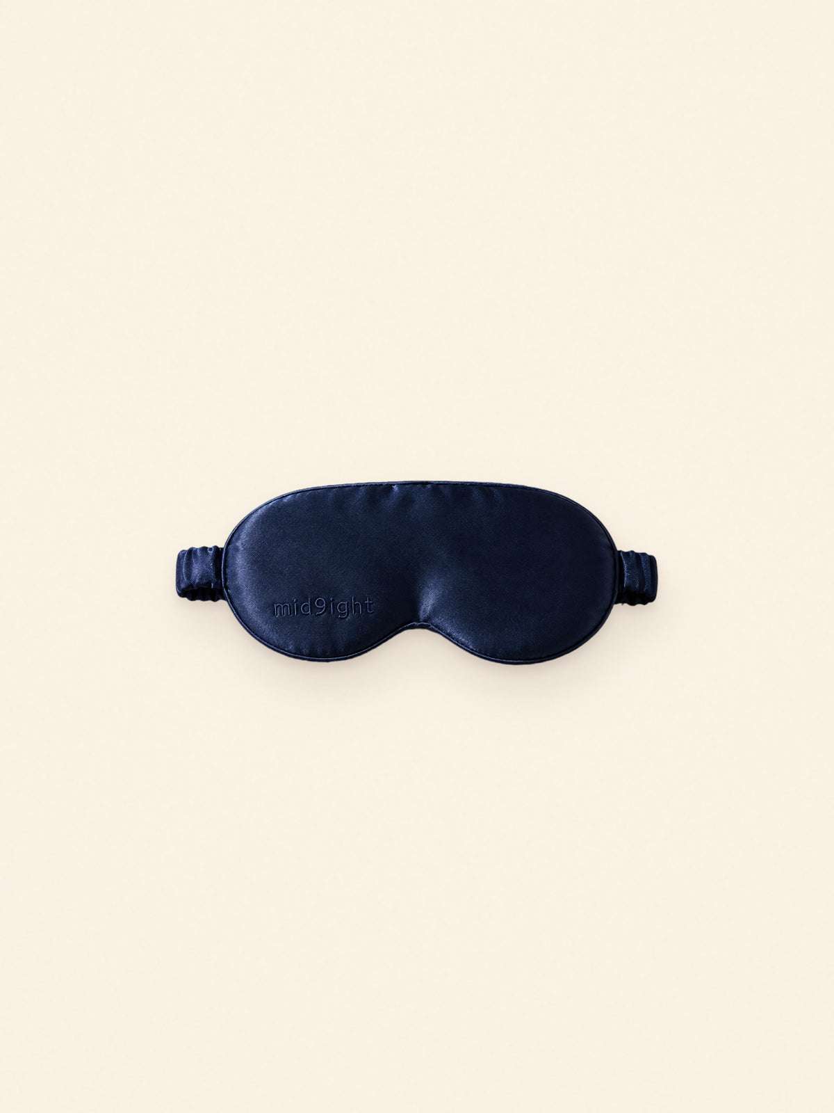Deluxe eye mask in Midnight Blue